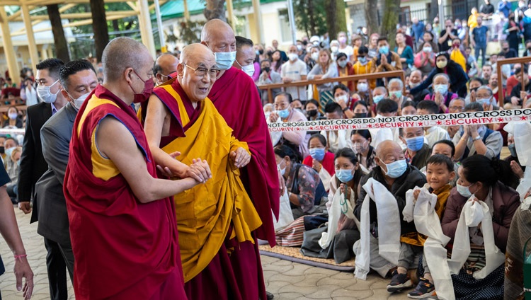 His Holiness Dalai Lama in April 2024